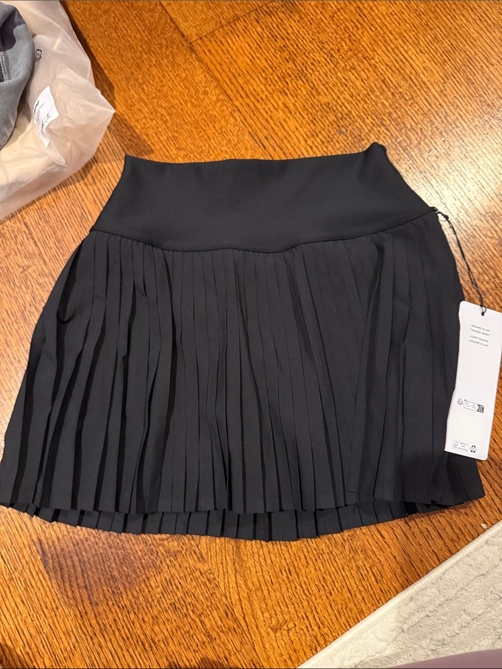 Alo grand slam mini pleated skirt